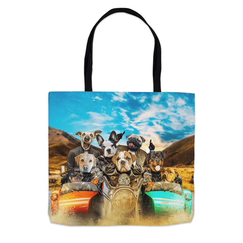 &#39;Harley Wooferson&#39; Personalized 8 Pet Tote Bag
