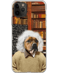 'Albert Pawstein' Personalized Phone Case