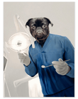 'The Dentist' Personalized Pet Poster