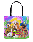 'The Fresh Pooch' Personalized 3 Pet Tote Bag