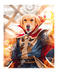 'Dawgtor Strange' Personalized Pet Standing Canvas