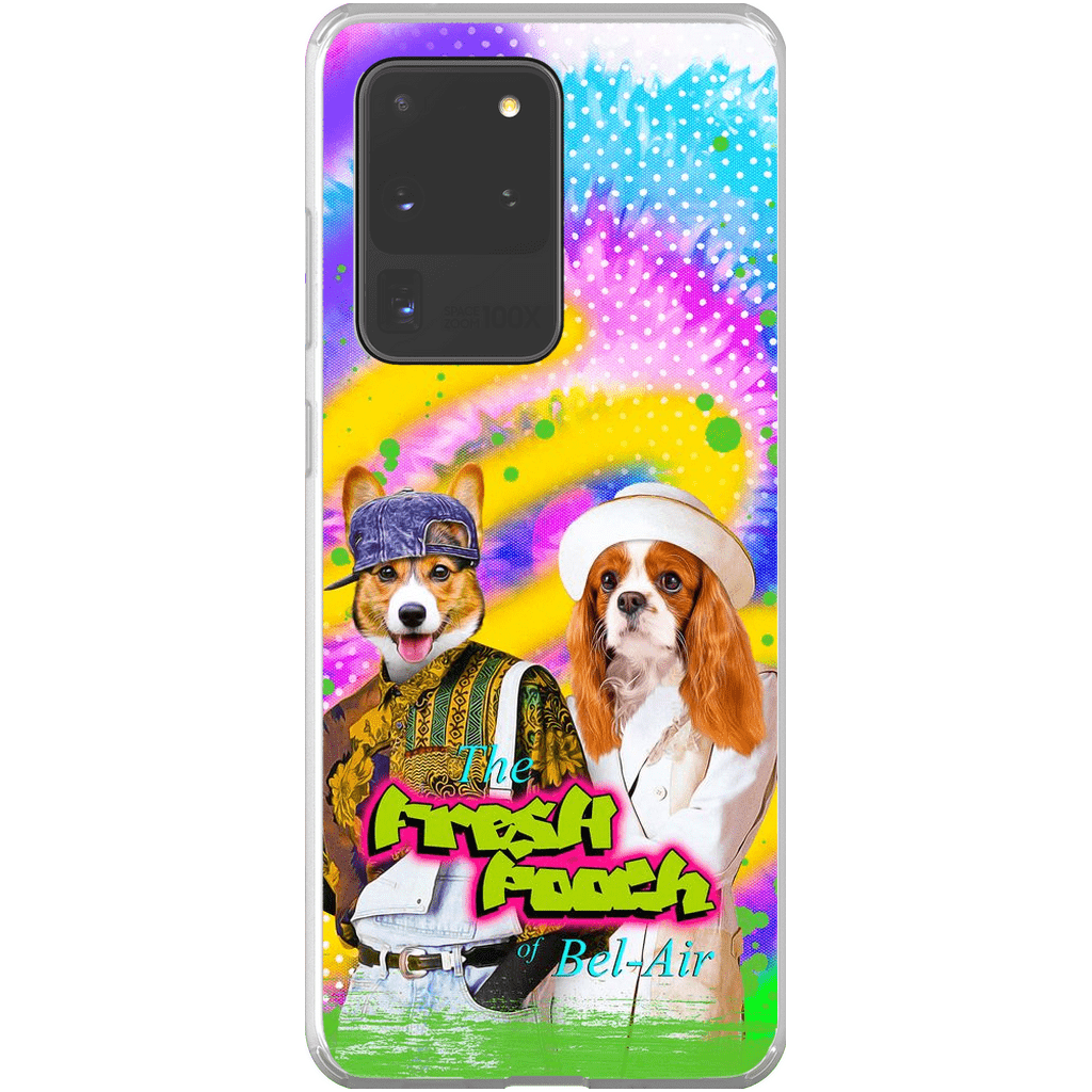 &#39;The Fresh Pooch&#39; Personalized 2 Pet Phone Case