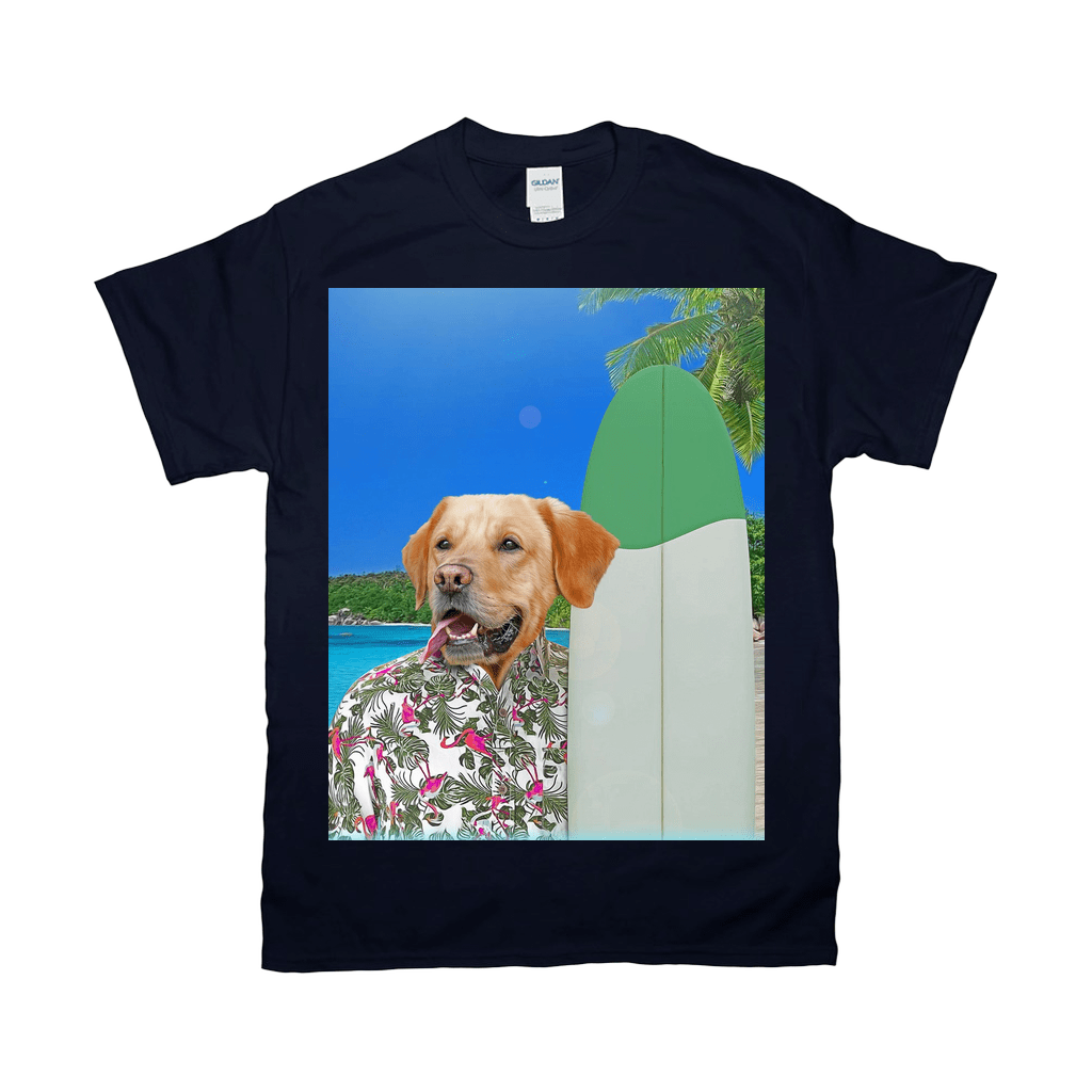 Camiseta personalizada para mascotas &#39;El Surfista&#39; 