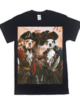 Camiseta personalizada con 3 mascotas 'Los Piratas' 