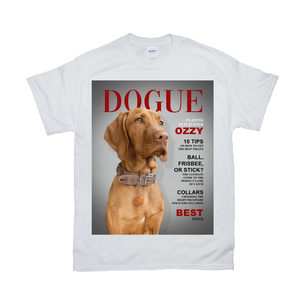 &#39;Dogue&#39; Personalized Pet T-Shirt
