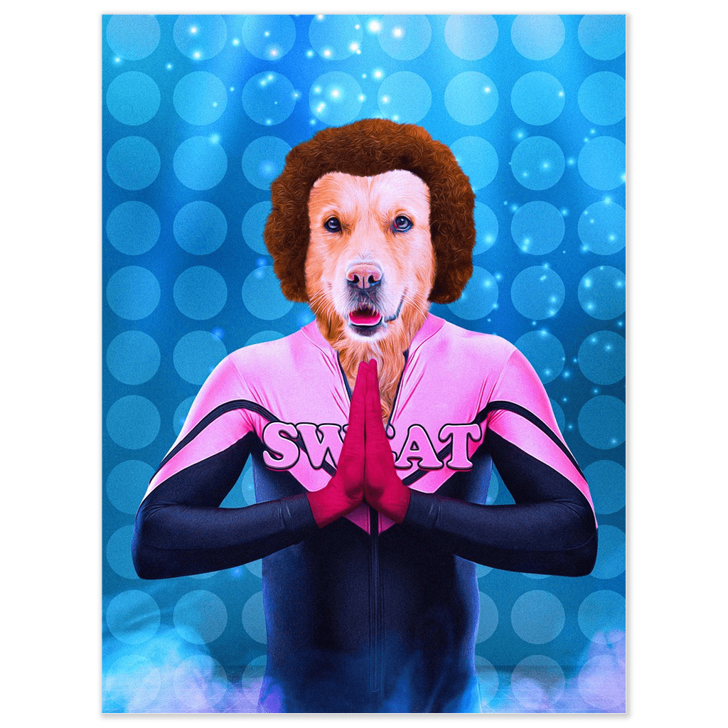 &#39;Woofard Simmons&#39; Personalized Pet Poster