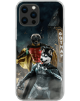 'Bat Dog & Robpaw' Personalized 2 Pet Phone Case