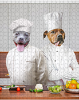 'The Chefs' Personalized 2 Pet Puzzle