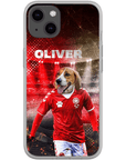 'Denmark Doggos Soccer' Personalized Phone Case