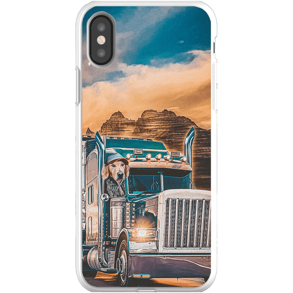 &#39;The Trucker&#39; Personalized Phone Case
