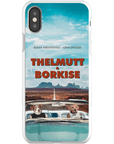'Thelmutt and Borkise' Personalized 2 Pet Playing Cards