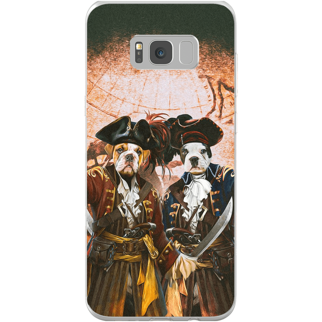 &#39;The Pirates&#39; Personalized 2 Pet Phone Case