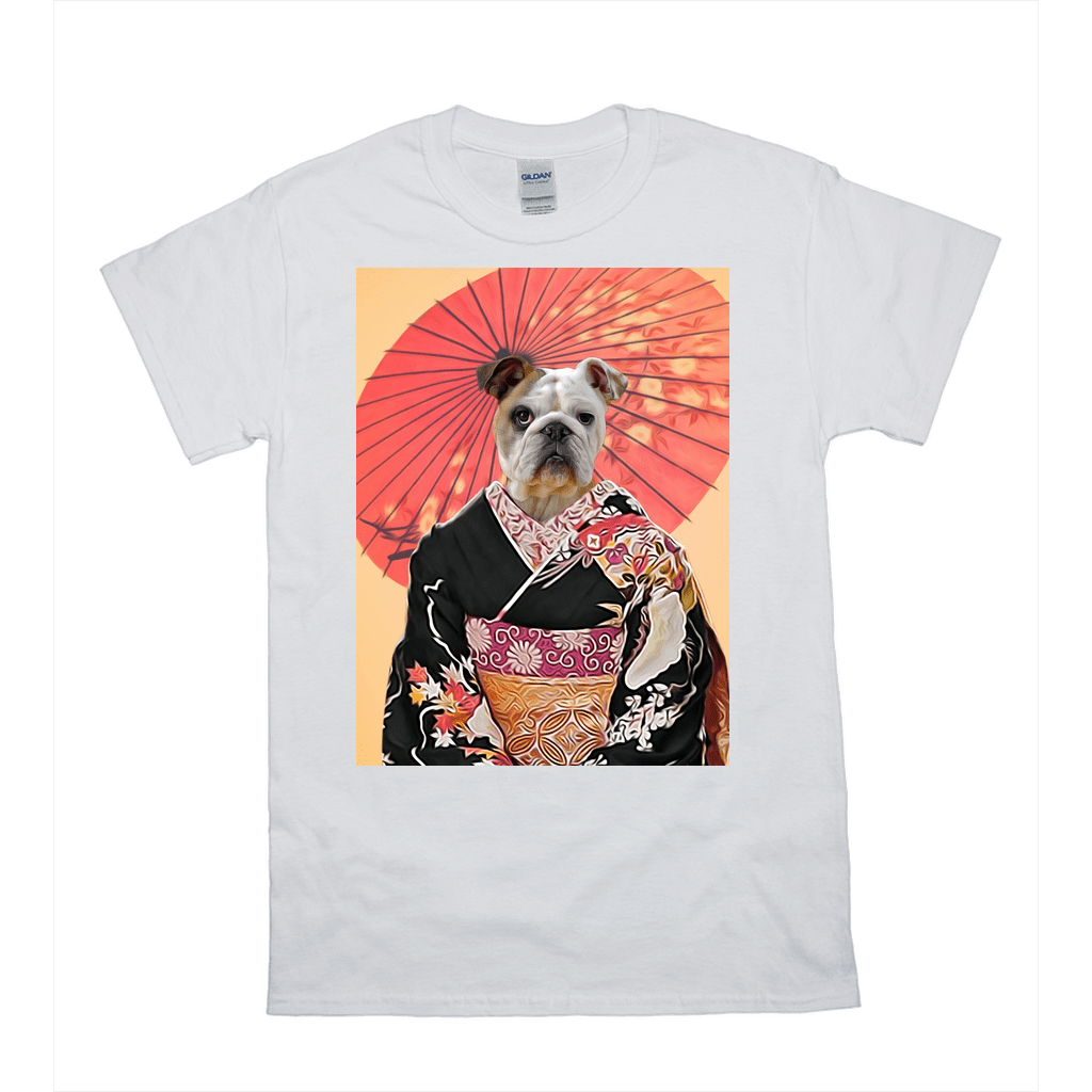 &#39;Memoirs Of Doggeisha&#39; Personalized Pet T-Shirt