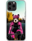 'The Female Cyclist' Personalized Phone Case