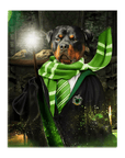 'Harry Dogger (Slytherawr)' Personalized Pet Standing Canvas