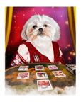 'The Tarot Reader' Personalized Pet Standing Canvas