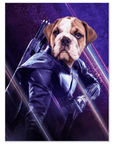 'Hawkeye Doggo' Personalized Pet Poster