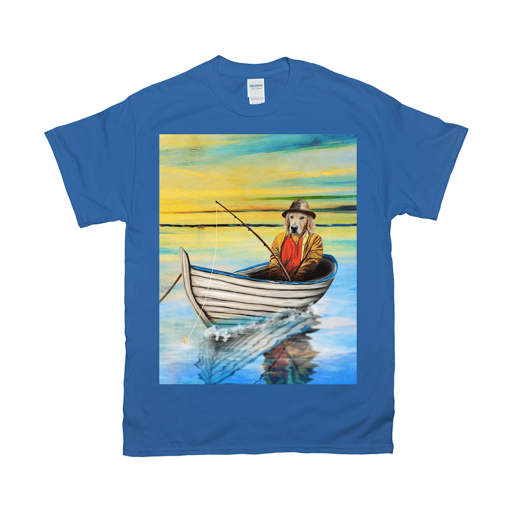 'The Fisherman' Personalized Pet T-Shirt