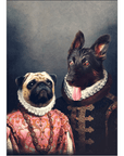 Duke and Archduchess: Personalized 2 Pet Poster