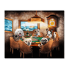 Load image into Gallery viewer, &#39;The Poker Players&#39; Personalized 7 Pet Standing Canvas