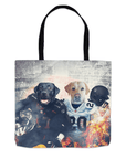 'Las Vegas Doggos' Personalized 2 Pet Tote Bag