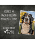 Personalized Memorial Pet Puzzle