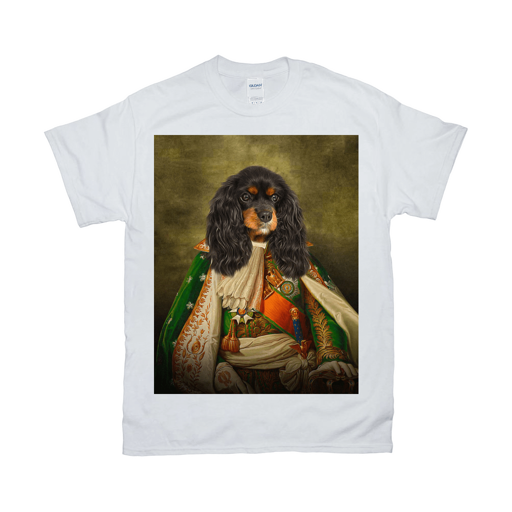 Camiseta personalizada para mascotas &#39;Príncipe Doggenheim&#39; 
