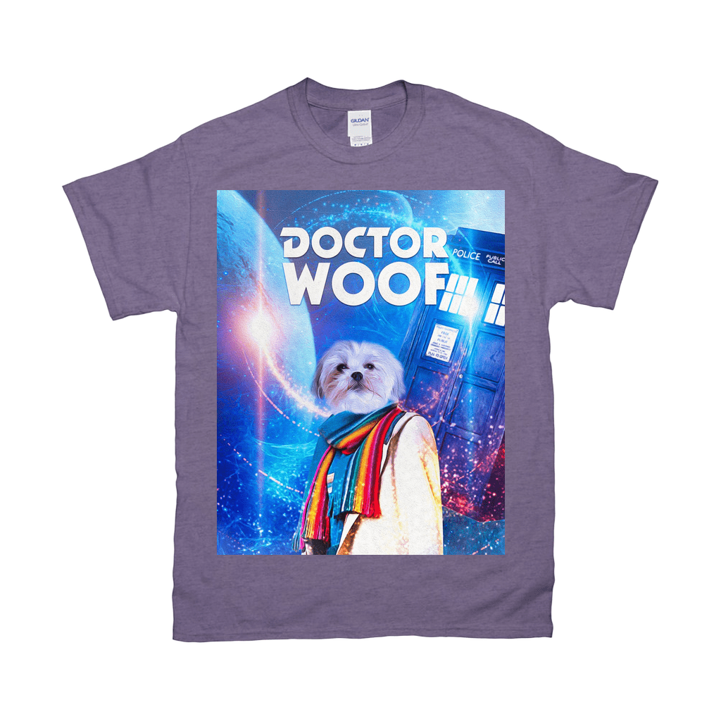 &#39;Dr. Camiseta personalizada para mascotas Woof (hembra)