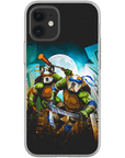 'Teenage Mutant Ninja Doggos' Personalized 2 Pet Phone Case