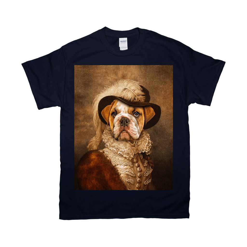 &#39;The Feathered Dame&#39; Personalized Pet T-Shirt