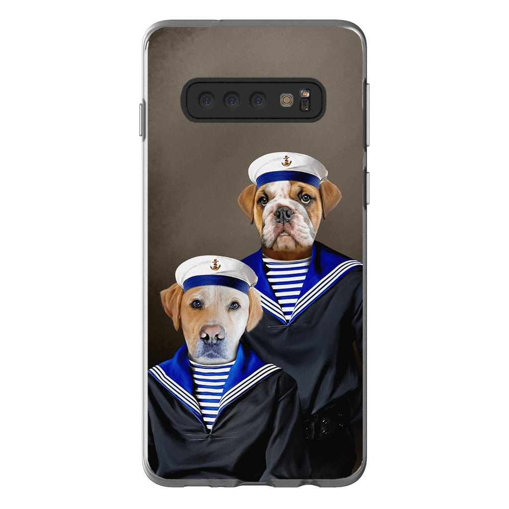 &#39;The Sailors&#39; Personalized 2 Pet Phone Case