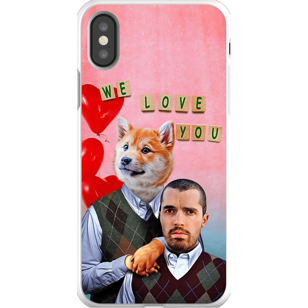 'Step Doggo/Human Valentines' Personalized Phone Cases
