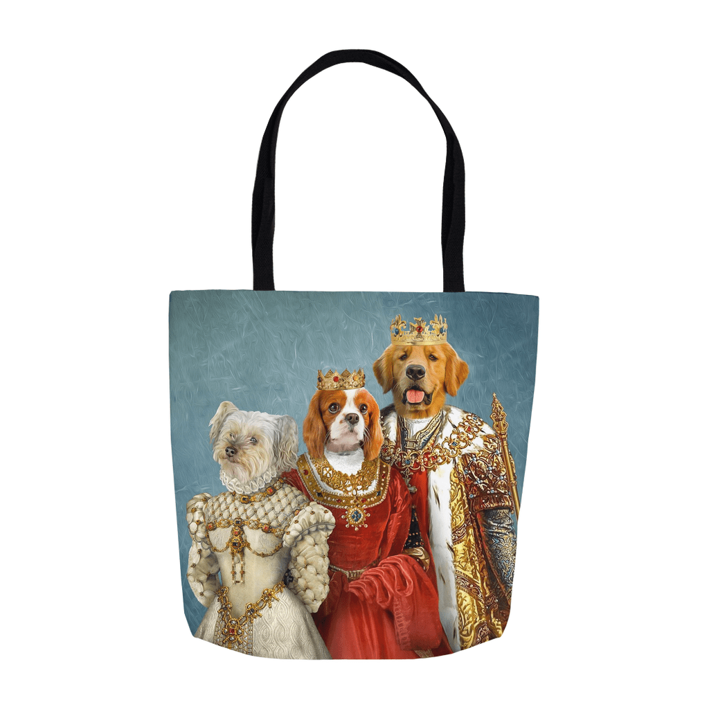 &#39;The Royal Family&#39; Personalized 3 Pet Tote Bag