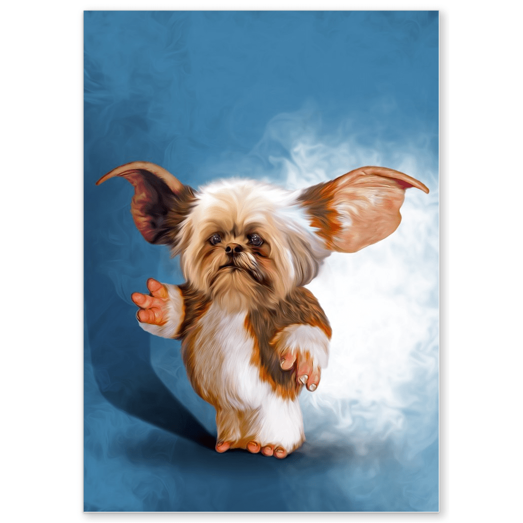 &#39;Gizmo Doggo&#39; Personalized Dog Poster