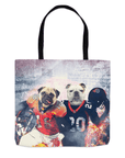 Bolsa de mano personalizada para 2 mascotas 'Denver Doggos'