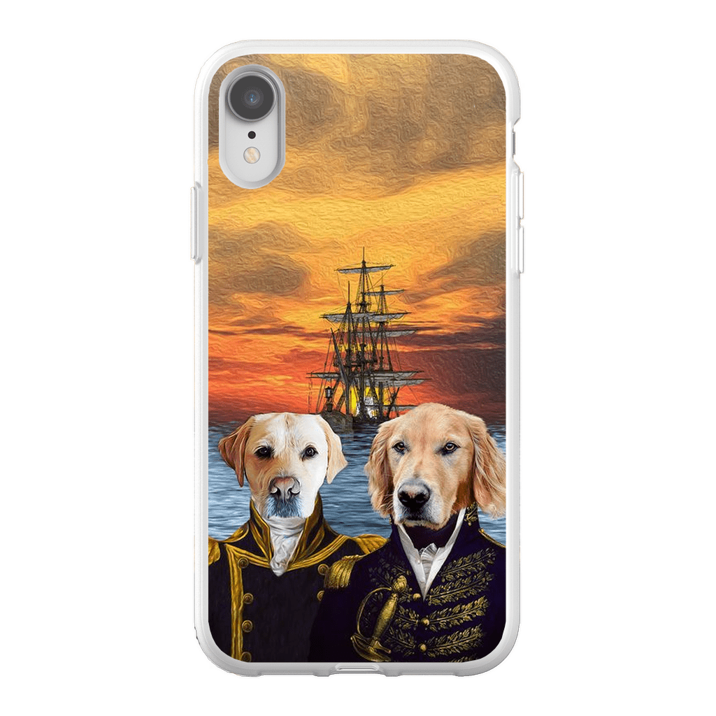 &#39;The Explorers&#39; Personalized 2 Pet Phone Case