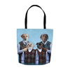 Load image into Gallery viewer, &#39;Step Doggos and Doggette&#39; Personalized 4 Pet Tote Bag
