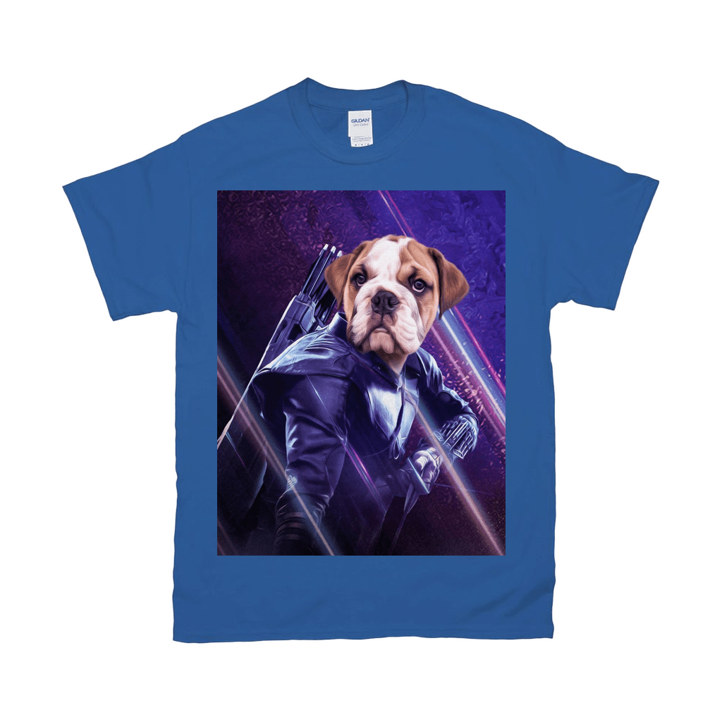 Camiseta personalizada para mascotas &#39;Hawkeye Doggo&#39; 