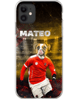 Funda para móvil personalizada 'Austria Doggos Soccer'