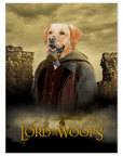 Póster Perro personalizado 'El señor de los Woofs'