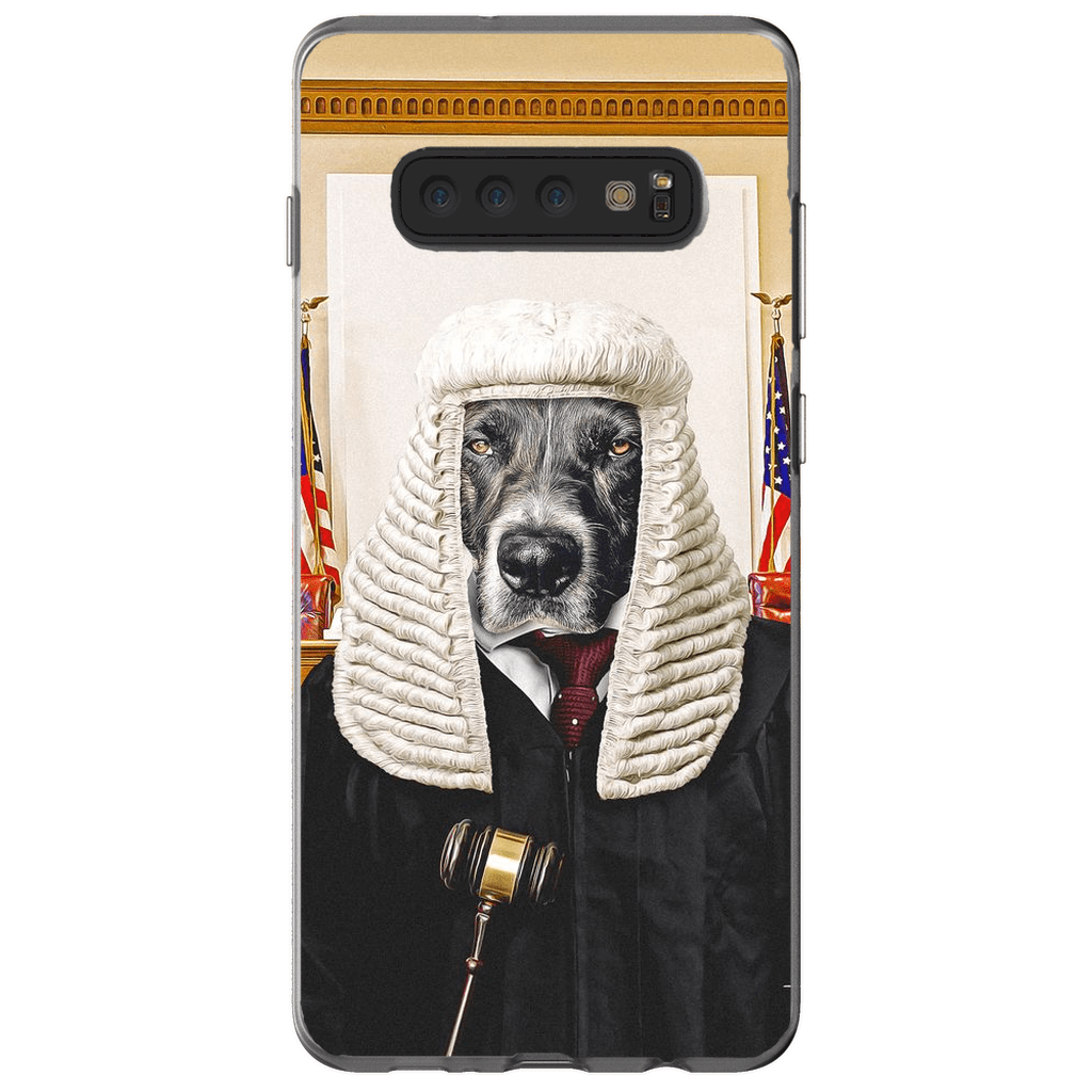 &#39;The Judge&#39; Personalized Phone Case