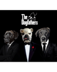 'The Dogfathers' Personalized 3 Pet Poster