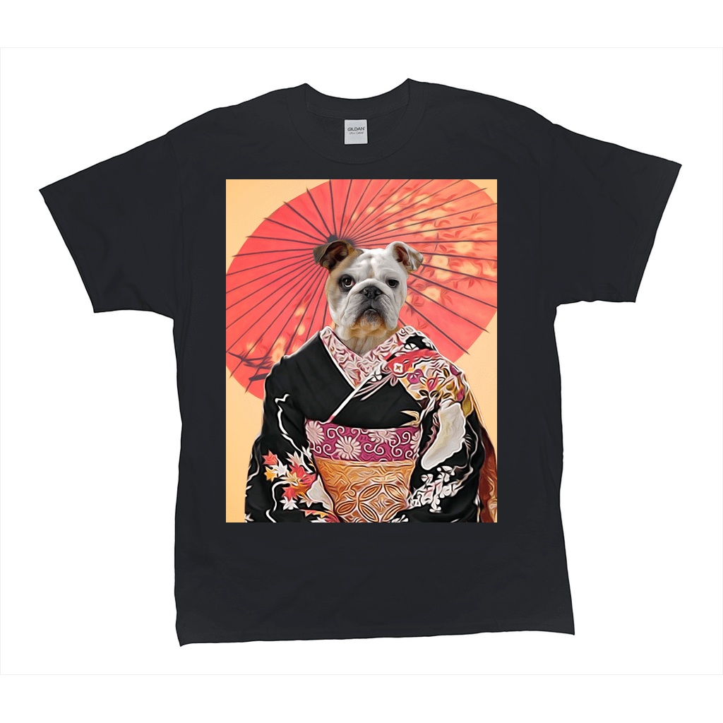 &#39;Memoirs Of Doggeisha&#39; Personalized Pet T-Shirt