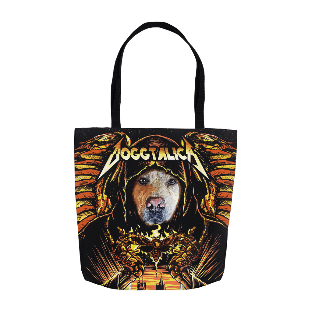 &#39;Doggtalica&#39; Personalized Tote Bag