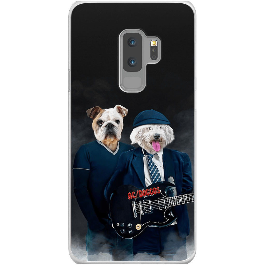 &#39;AC/Doggos&#39; Personalized 2 Pet Phone Case