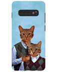 'Step Kitties' Personalized 2 Cat Phone Case