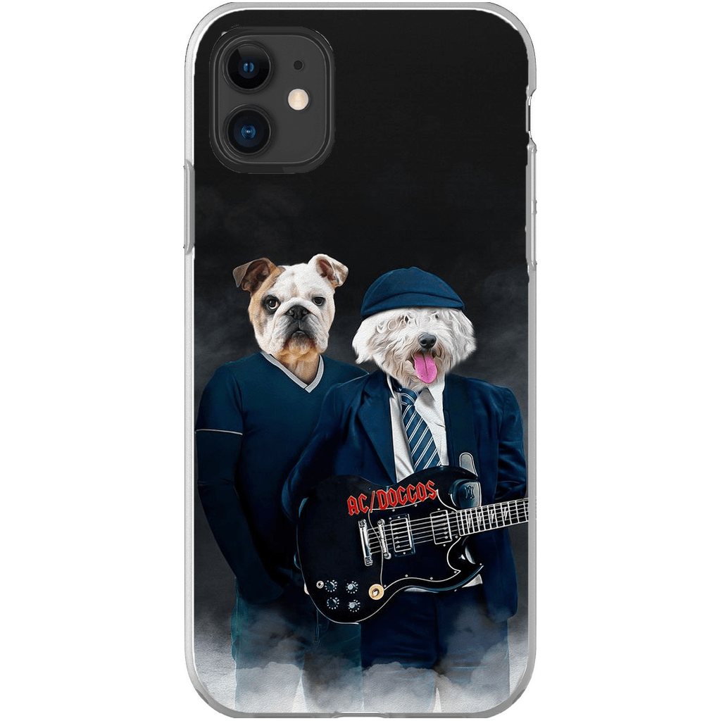 &#39;AC/Doggos&#39; Personalized 2 Pet Phone Case