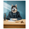 Load image into Gallery viewer, &#39;The Lawyer&#39; Personalized Pet Poster