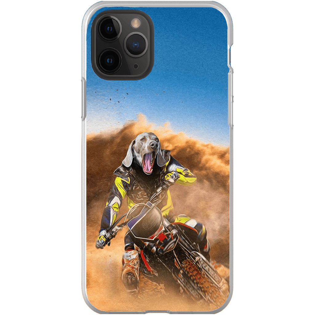 The Motocross Rider' Personalized Phone Case doggovinci The Motocross Rider' Personalized Phone Case doggovinci