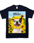 Camiseta personalizada para mascotas 'El Girasol' 